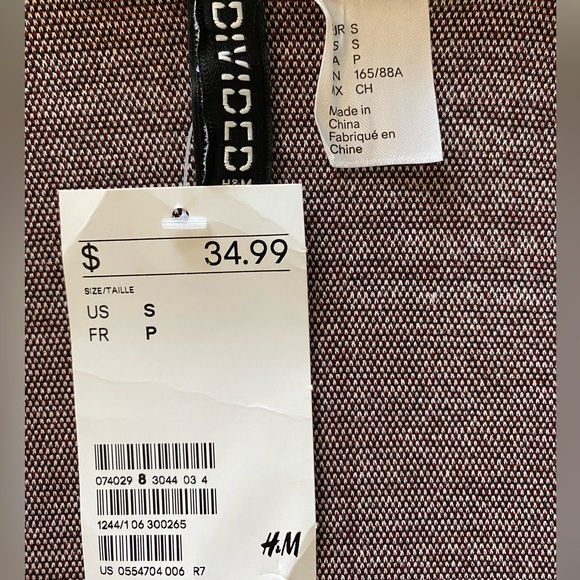 H & M Houndstooth Blazer - Picture 3 of 5